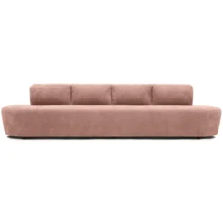 Eetkamerbank Luna be cotton rosewood 340 cm