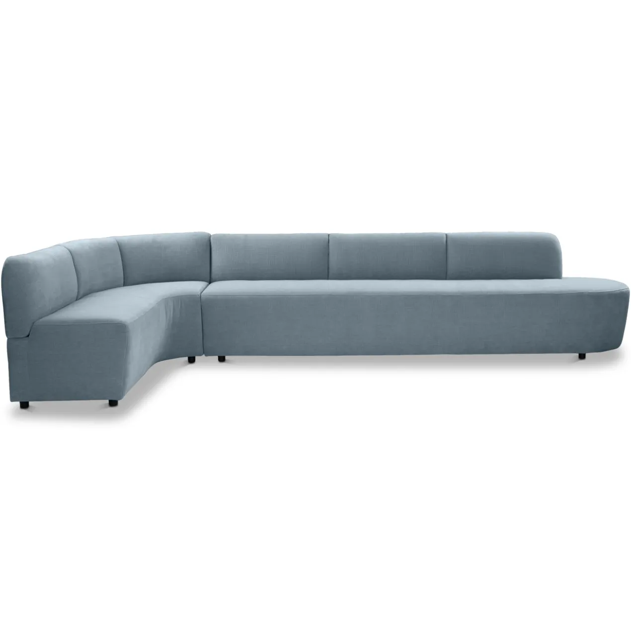 Eetkamerbank Luna hoek be cotton denim links