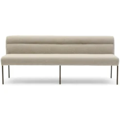 Eetkamerbank Mia lodge beige 200 cm