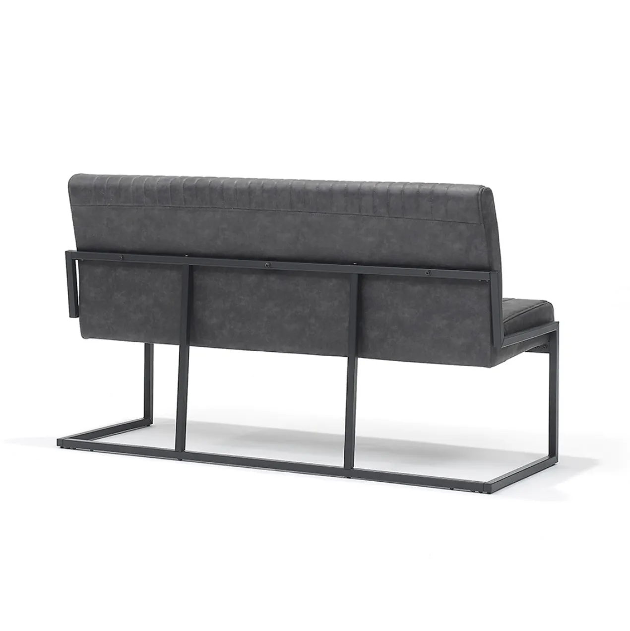 Eetkamerbank Mila antraciet 155cm