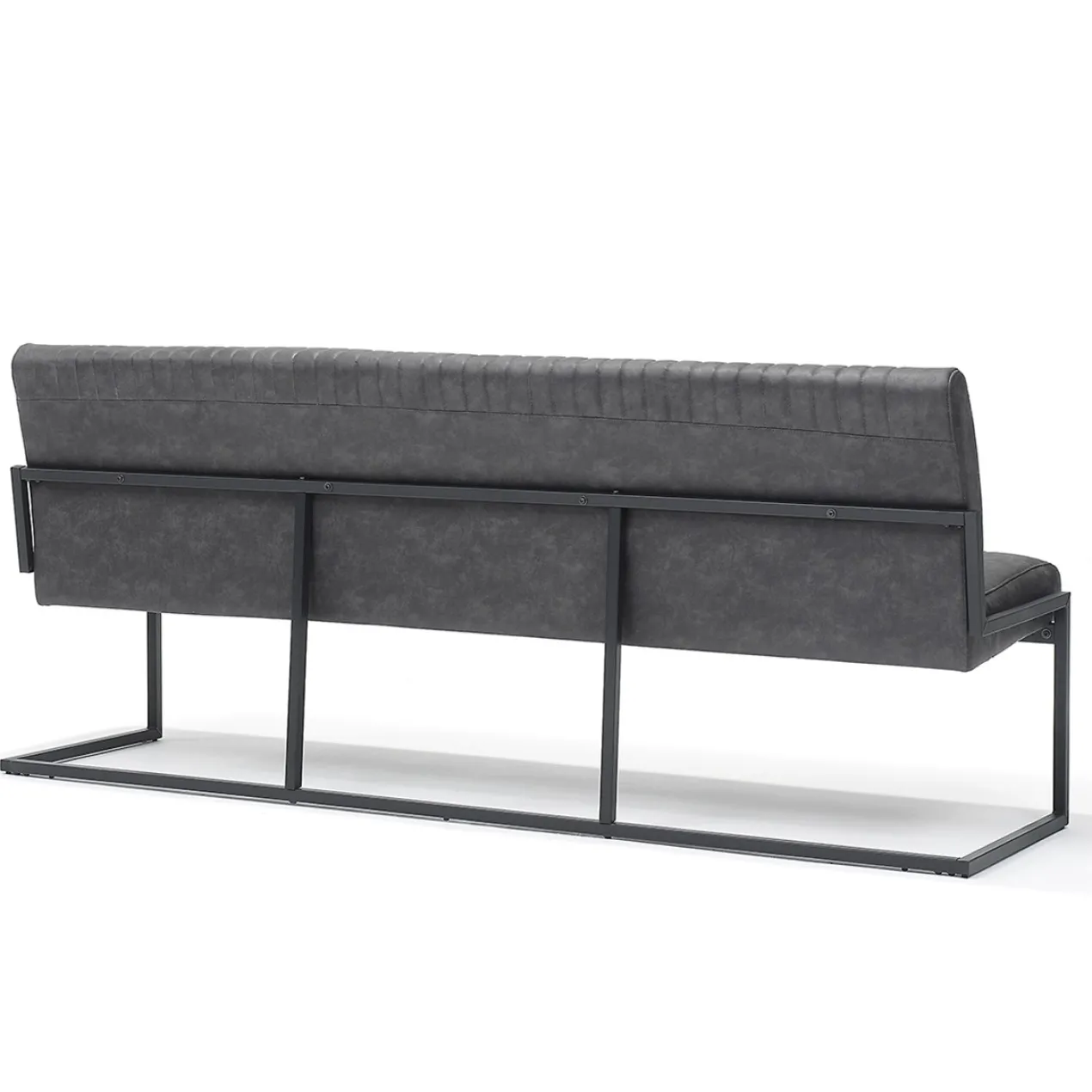 Eetkamerbank Mila antraciet 215cm