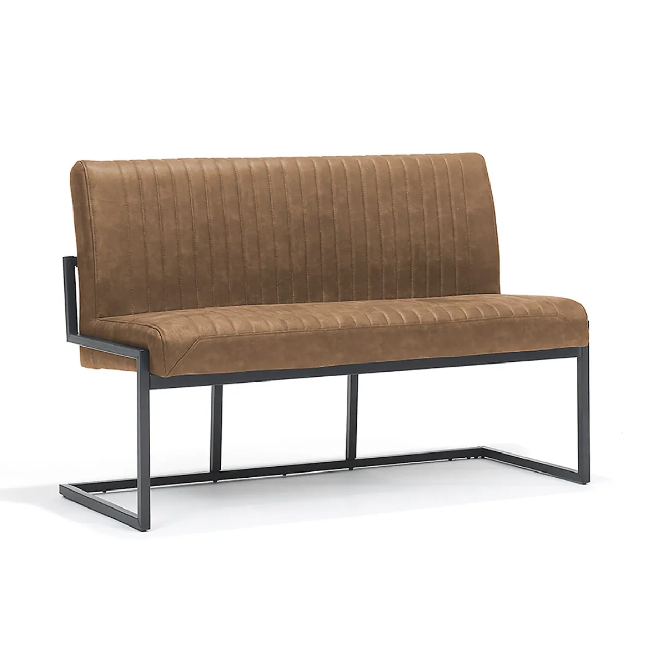 Eetkamerbank Mila cognac 135cm