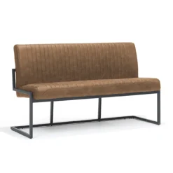 Eetkamerbank Mila cognac 155cm
