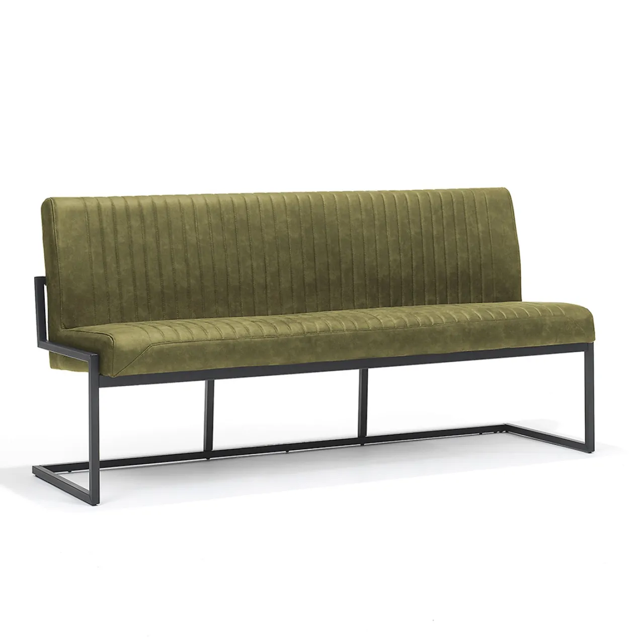 Eetkamerbank Mila mosgroen 185 cm