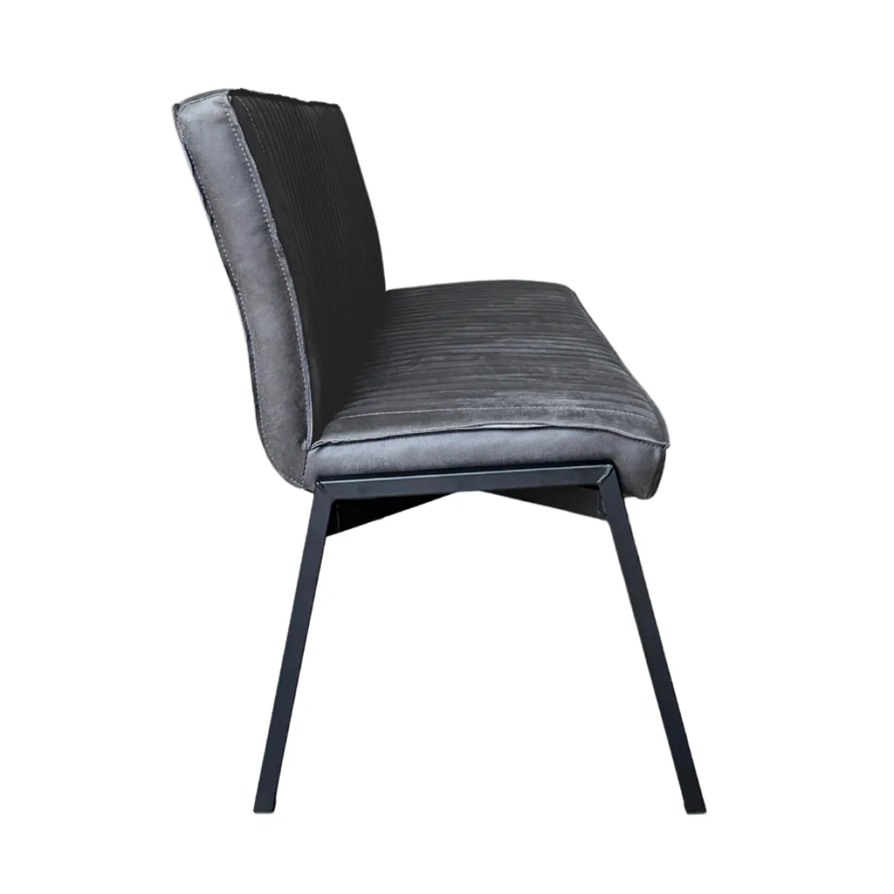 Eetkamerbank Stripes Antraciet 155 cm