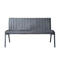Eetkamerbank Stripes Antraciet 155 cm