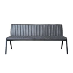 Eetkamerbank Stripes Antraciet 185 cm