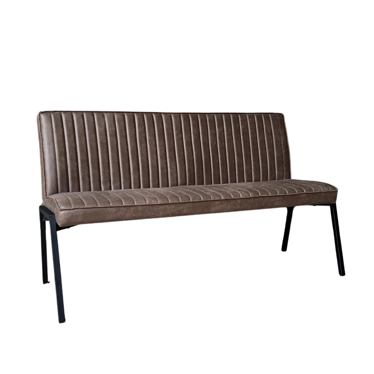 Eetkamerbank Stripes Bruin 155 cm