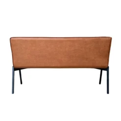 Eetkamerbank Stripes Cognac 155 cm