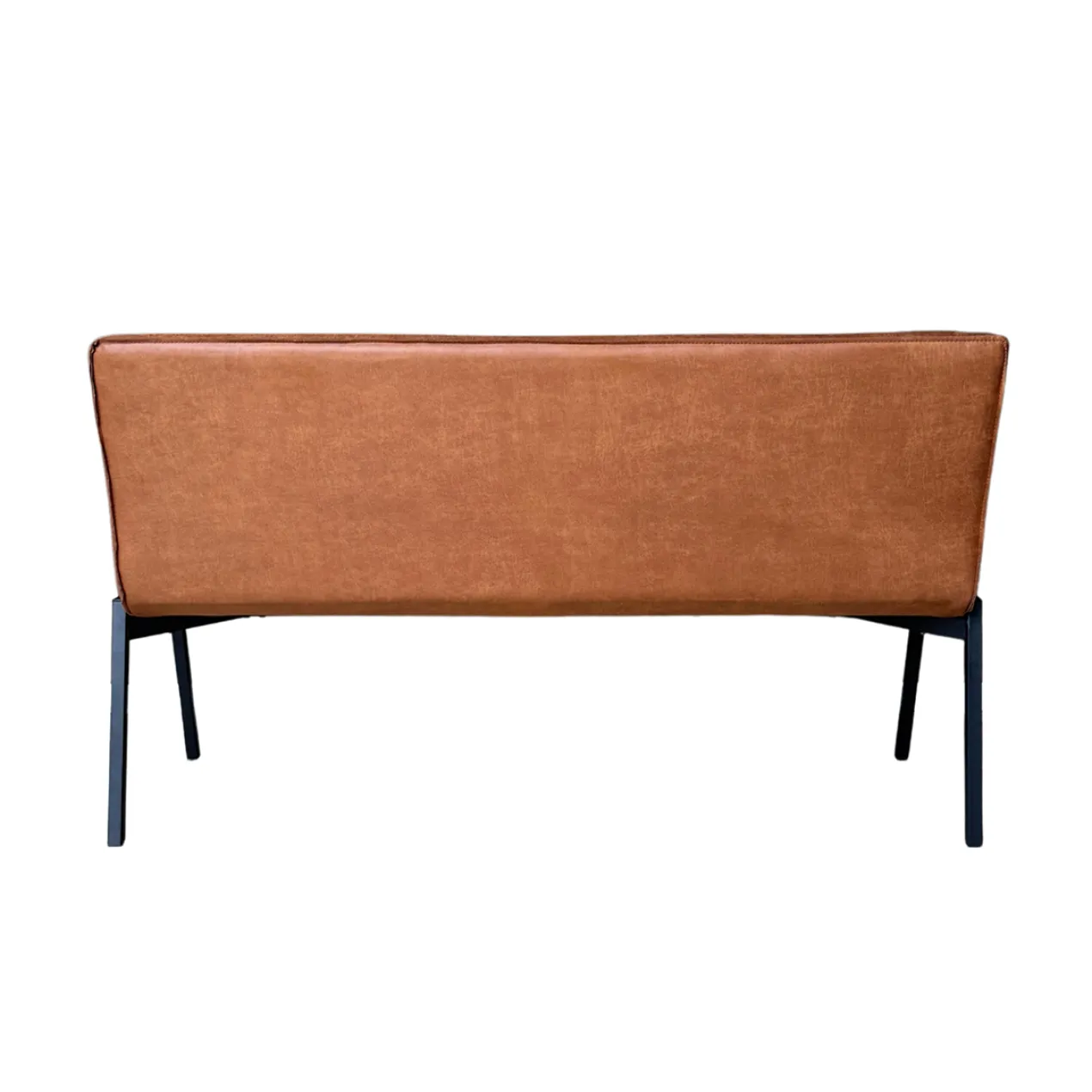 Eetkamerbank Stripes Cognac 155 cm