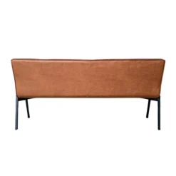 Eetkamerbank Stripes Cognac 185 cm
