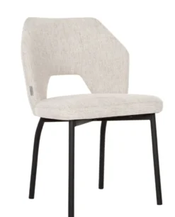 Eetkamerstoel Bo naturel polyester