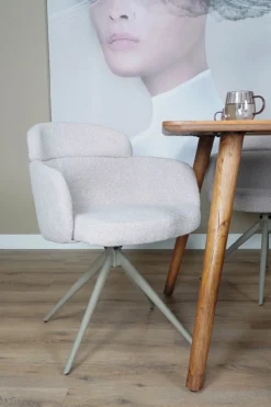 Eetkamerstoel Chase Boucle Naturel
