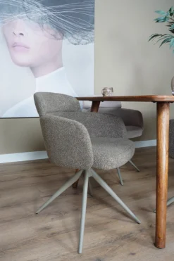 Eetkamerstoel Chase Boucle Naturel