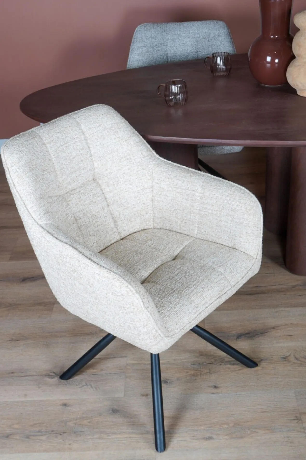 Eetkamerstoel Chris beige 5