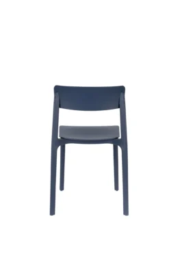 Eetkamerstoel Clive donkerblauw