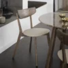 Eetkamerstoel eikenhouten Ami Naturel eiken - grijs