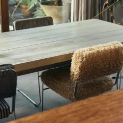 Eetkamerstoel Endless dining poodle golden