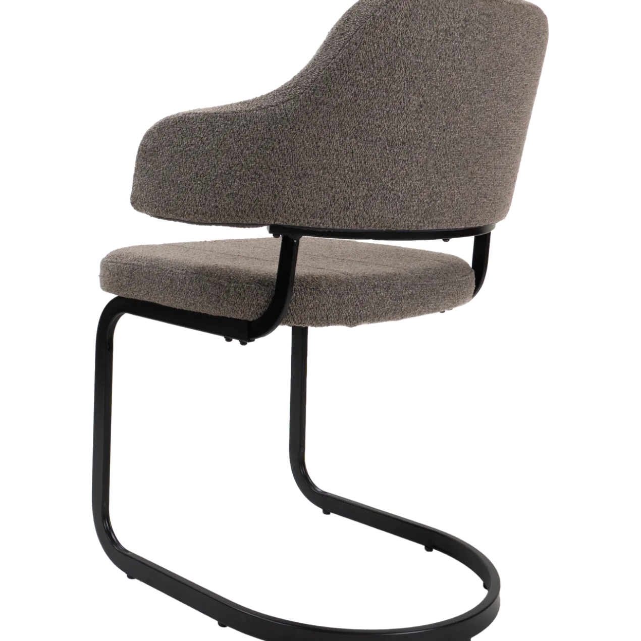 Eetkamerstoel Eros Brown boucle