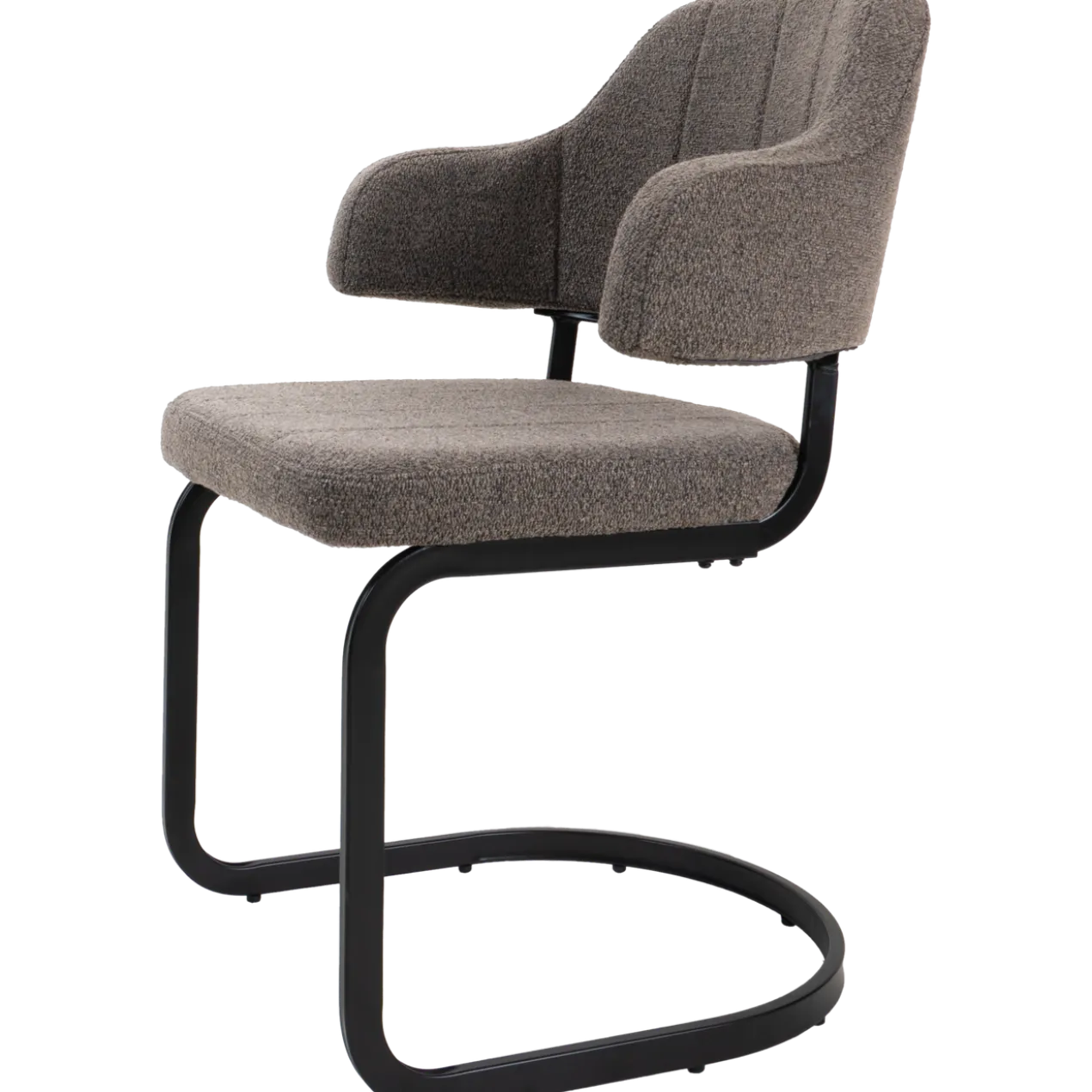 Eetkamerstoel Eros Brown boucle
