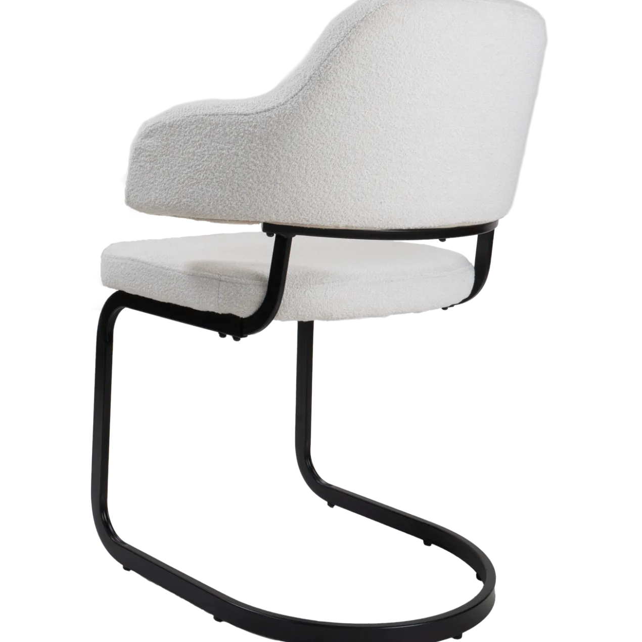 Eetkamerstoel Eros Ivory Boucle