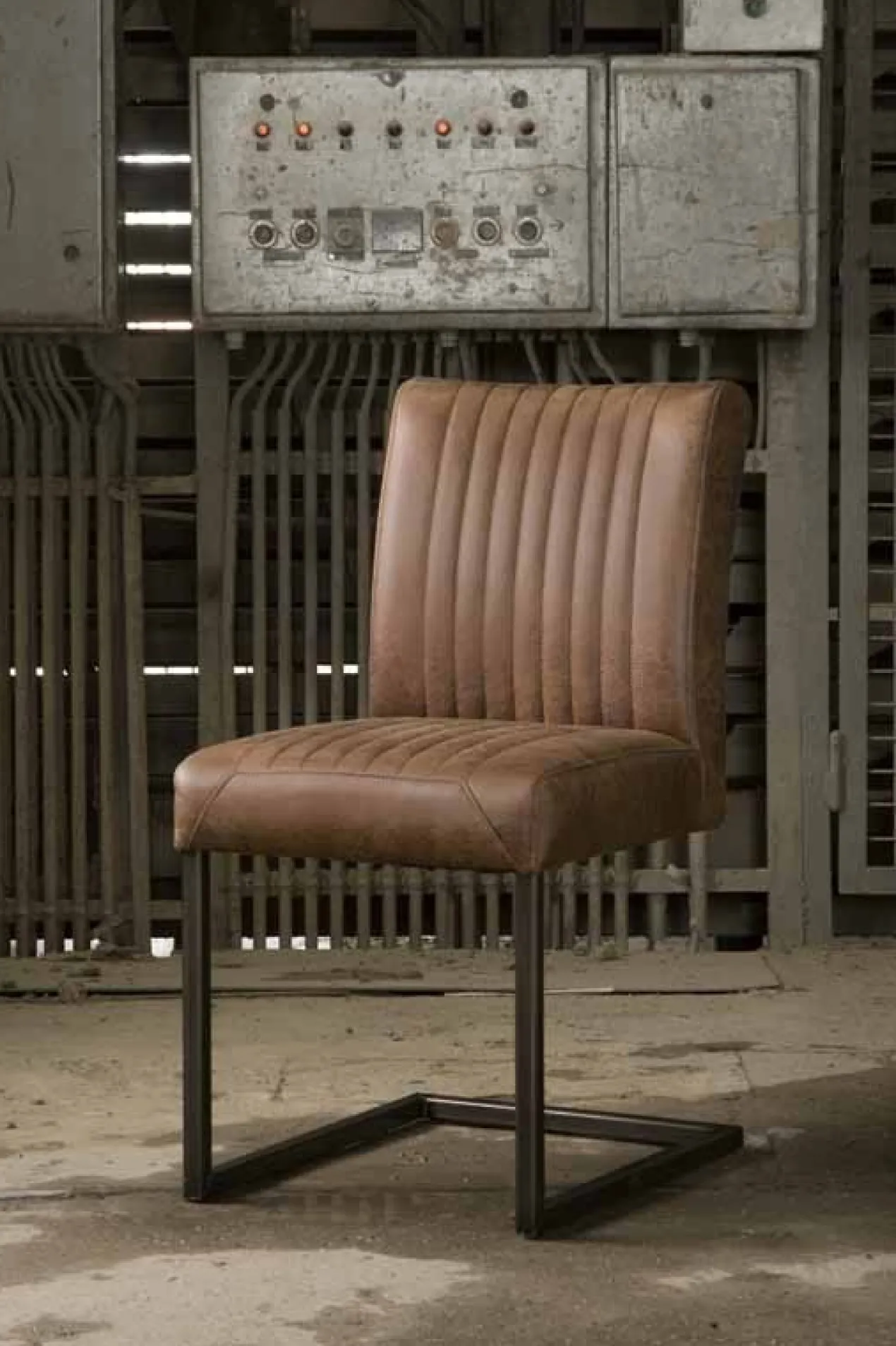 Eetkamerstoel Ferro Donkerbruin (6 stoelen)