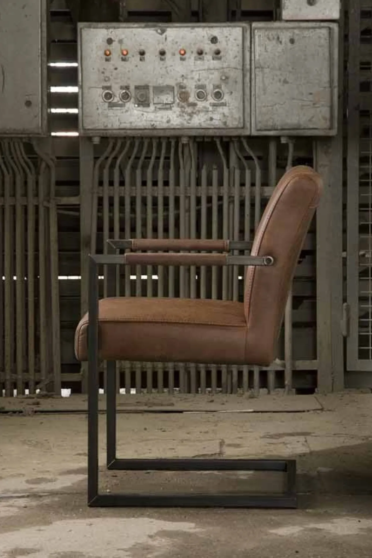 Eetkamerstoel Ferro Donkerbruin (6 stoelen)