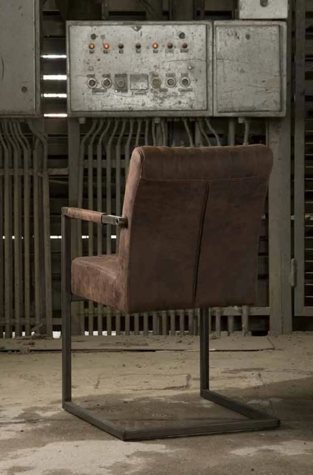 Eetkamerstoel Ferro Donkerbruin (6 stoelen)