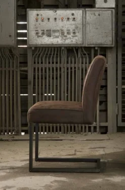 Eetkamerstoel Ferro Lichtbruin (6 stoelen)