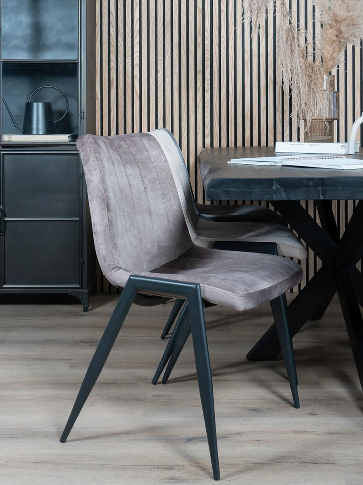 Eetkamerstoel Flyn Taupe