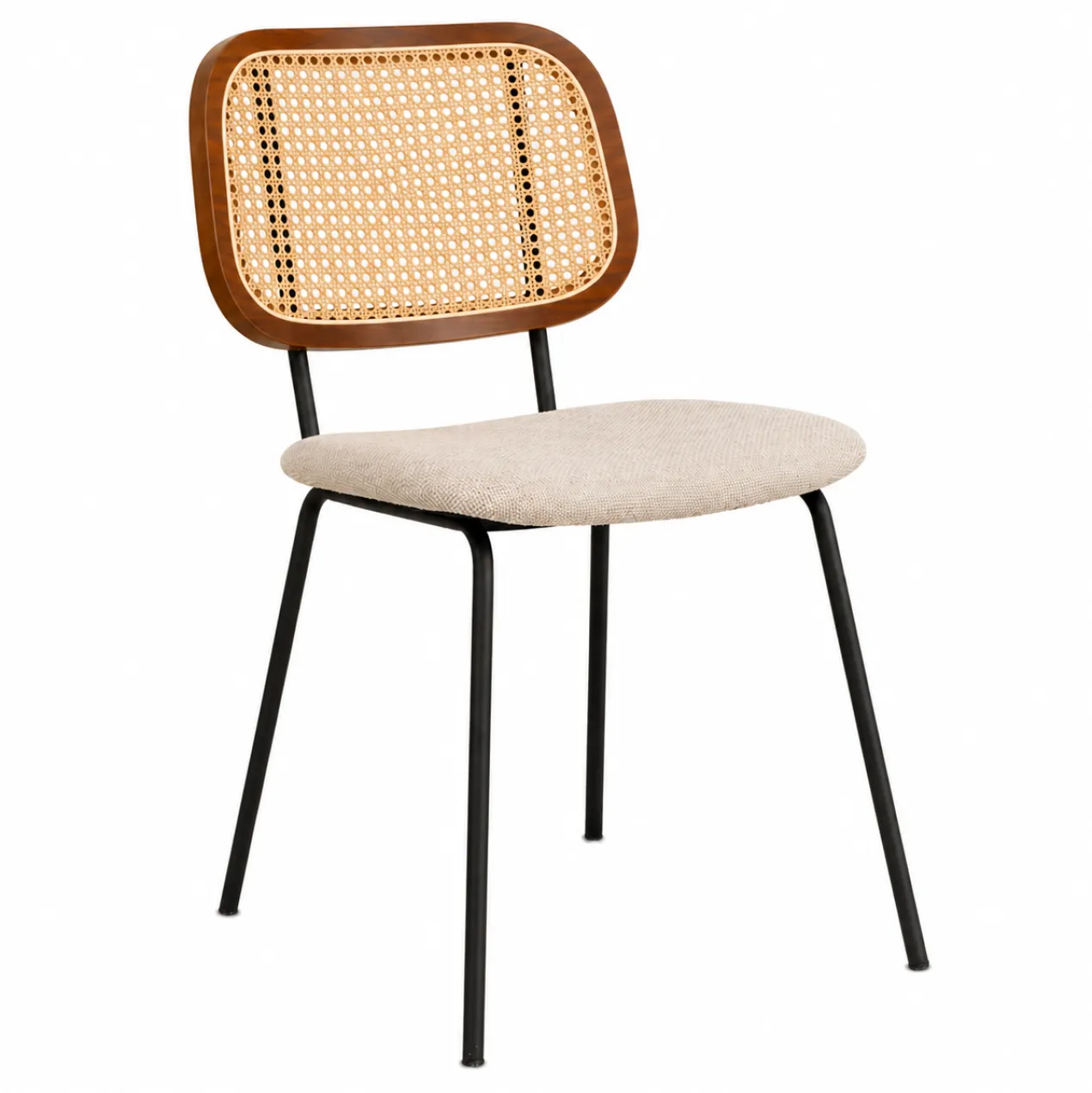 Eetkamerstoel Jolie rotan beige