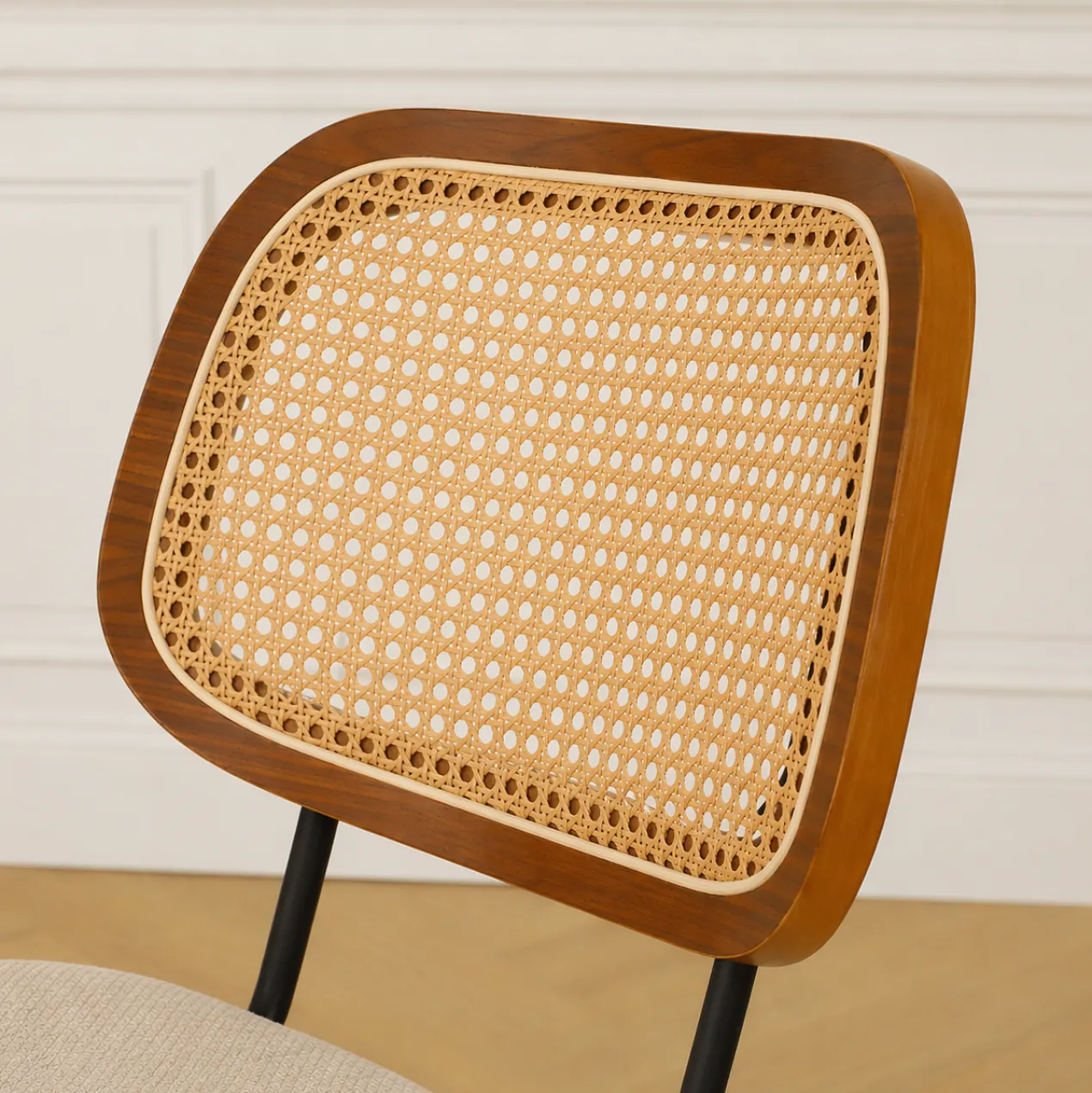 Eetkamerstoel Jolie rotan beige