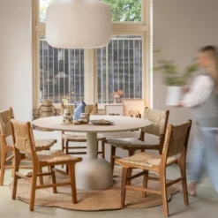 Eetkamerstoel Mae natural teak