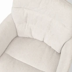 Eetkamerstoel Noa-Mia beige - zwart onderstel - set van 2