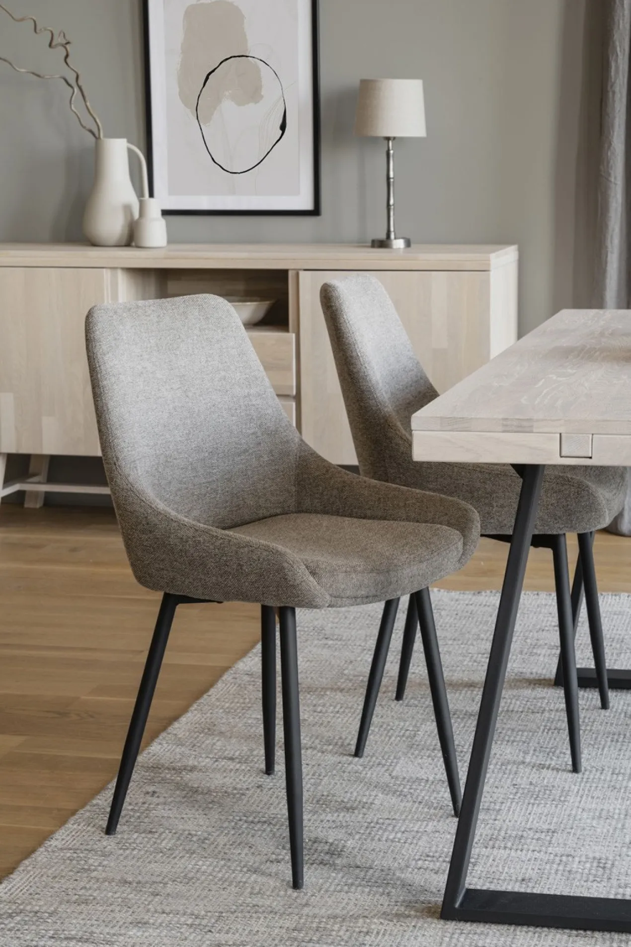 Eetkamerstoel Sierra Donker Beige