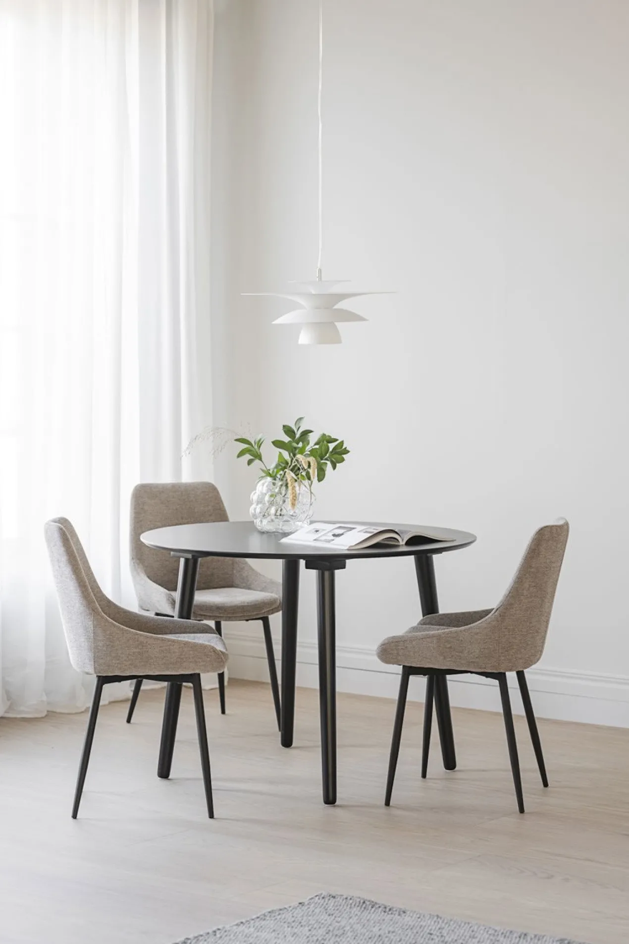 Eetkamerstoel Sierra Donker Beige