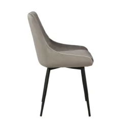Eetkamerstoel Sierra velvet Grijs