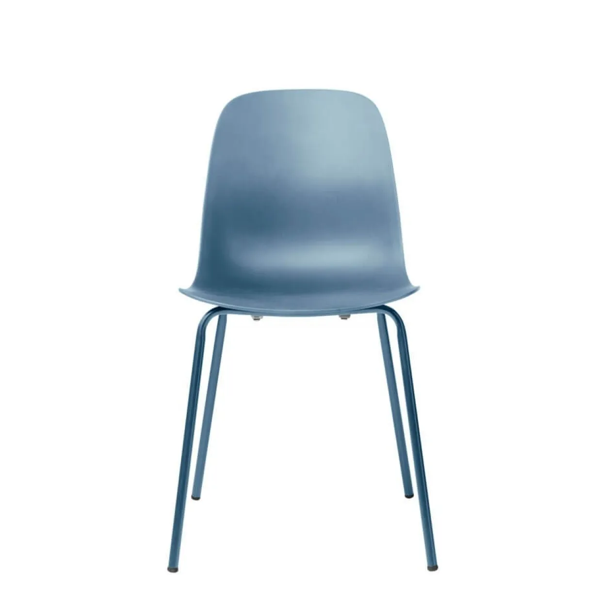 Eetkamerstoel Suus kunststof Blauw