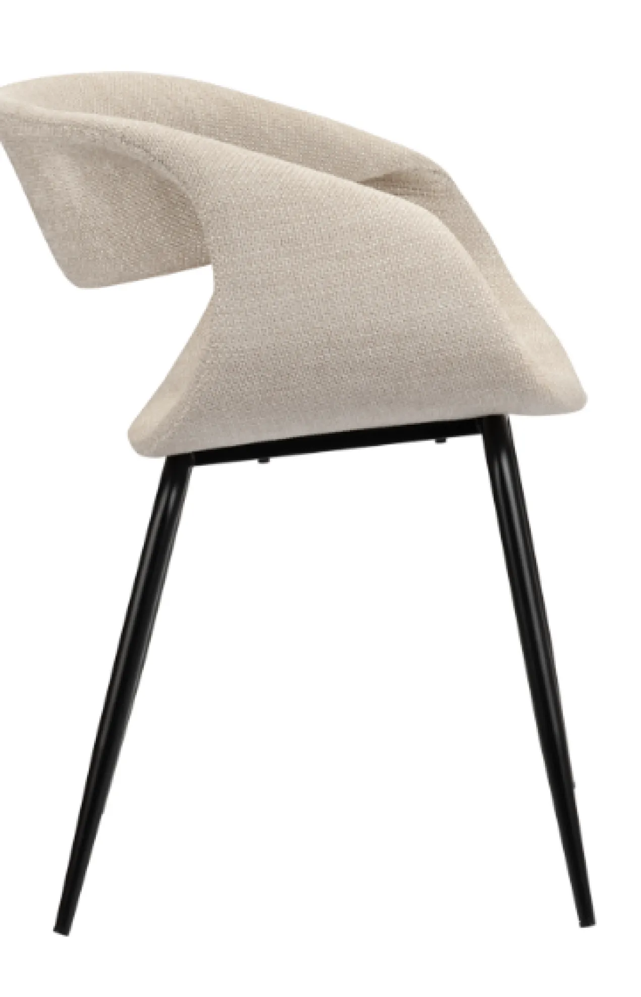 Eetkamerstoel Wally Beige 2 stuks