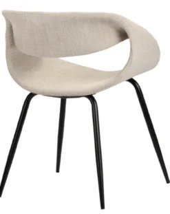 Eetkamerstoel Wally Beige 2 stuks
