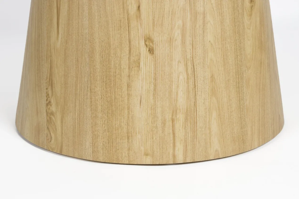 Eetkamer tafel almira rond eiken