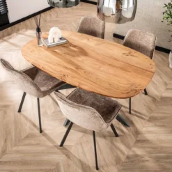 Eetkamertafel Deens Ovaal Kopenhagen 180