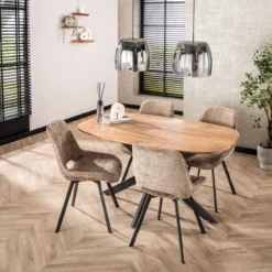 Eetkamertafel Deens Ovaal Kopenhagen 215