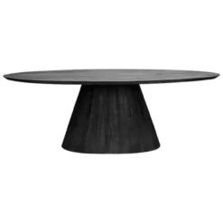 Eetkamertafel Premana ovaal 240 zwart