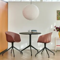Eettafel AAT20 Ø100 cm black