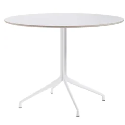 Eettafel AAT20 Ø110 cm white