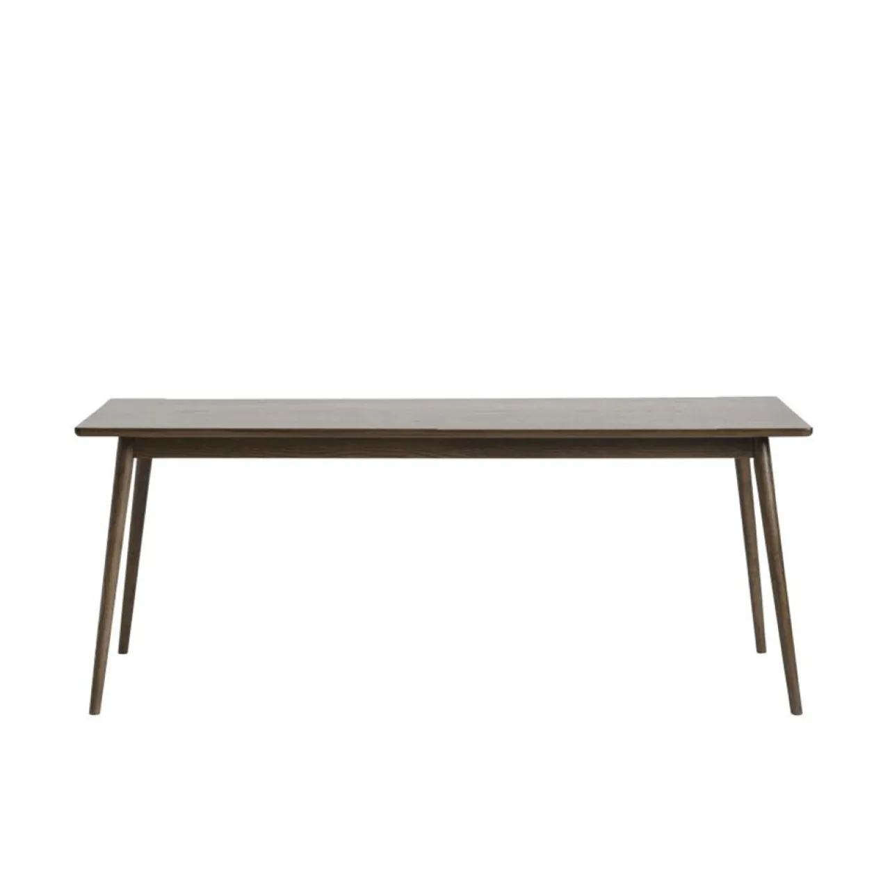 Eettafel Boas verlengbaar gerookt eiken 190x90 cm