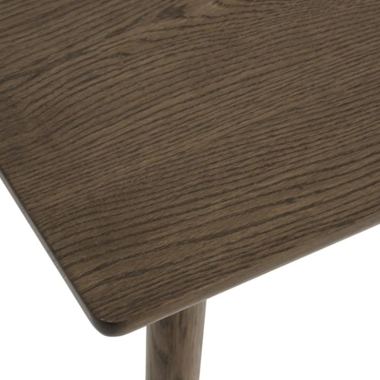 Eettafel Boas verlengbaar gerookt eiken 190x90 cm