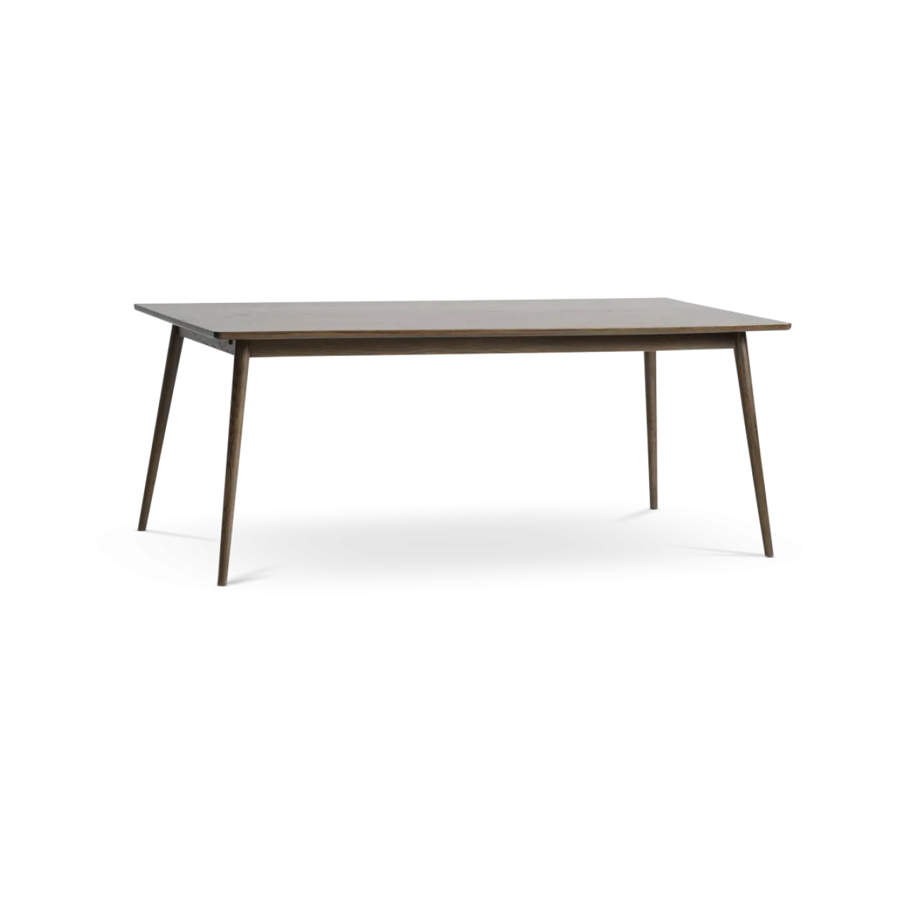 Eettafel Boas verlengbaar gerookt eiken 190x90 cm