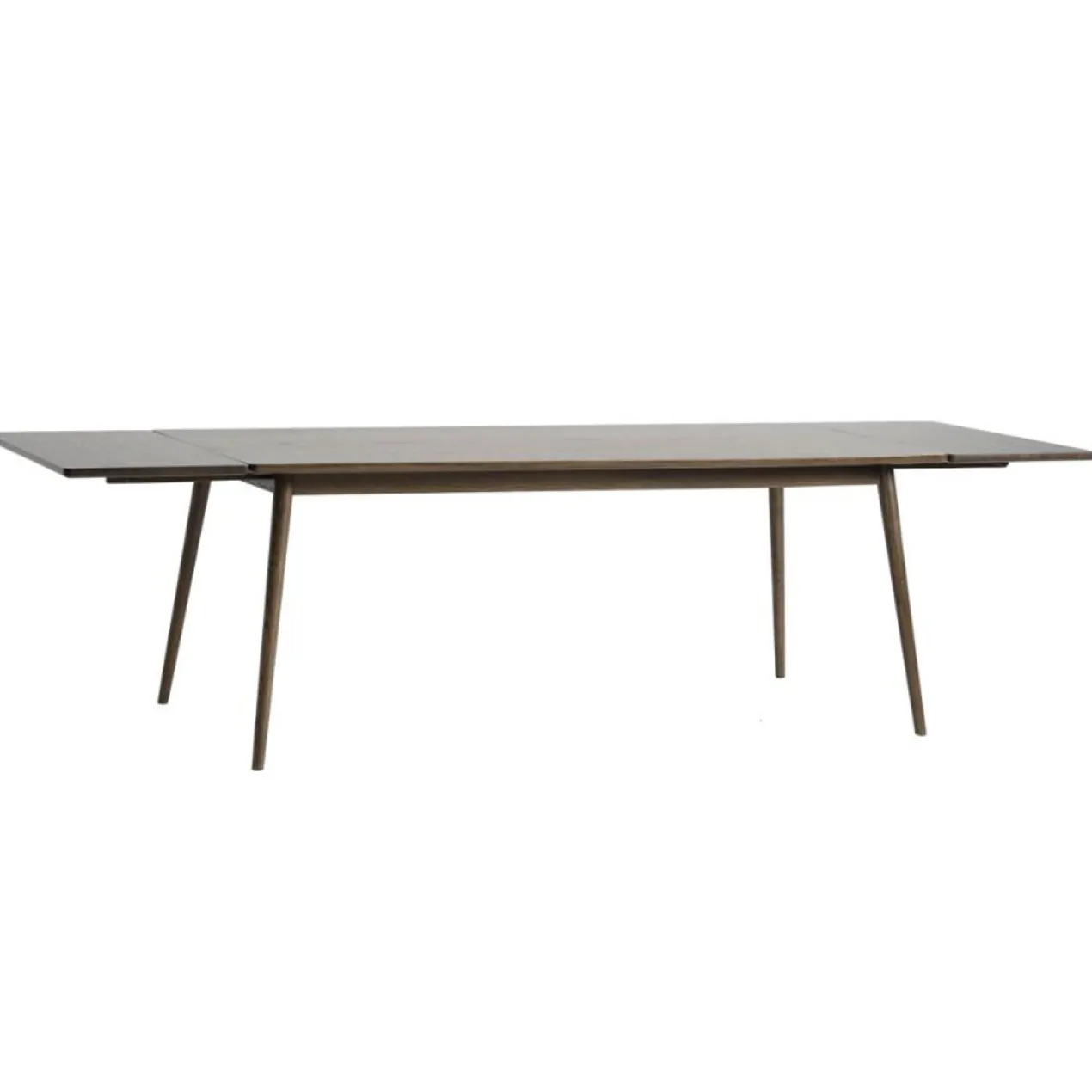 Eettafel Boas verlengbaar gerookt eiken 190x90 cm